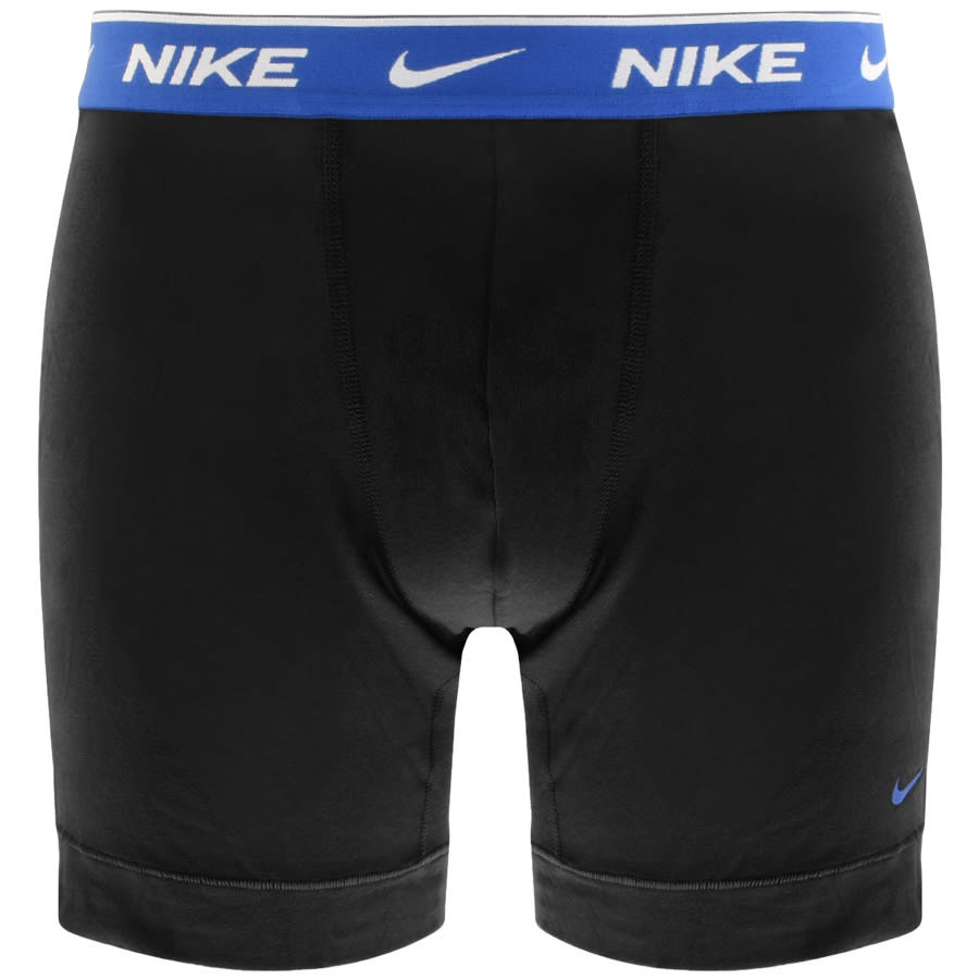 Alternative Image for ProductNike Logo 3 Pack Boxer Shorts Black3